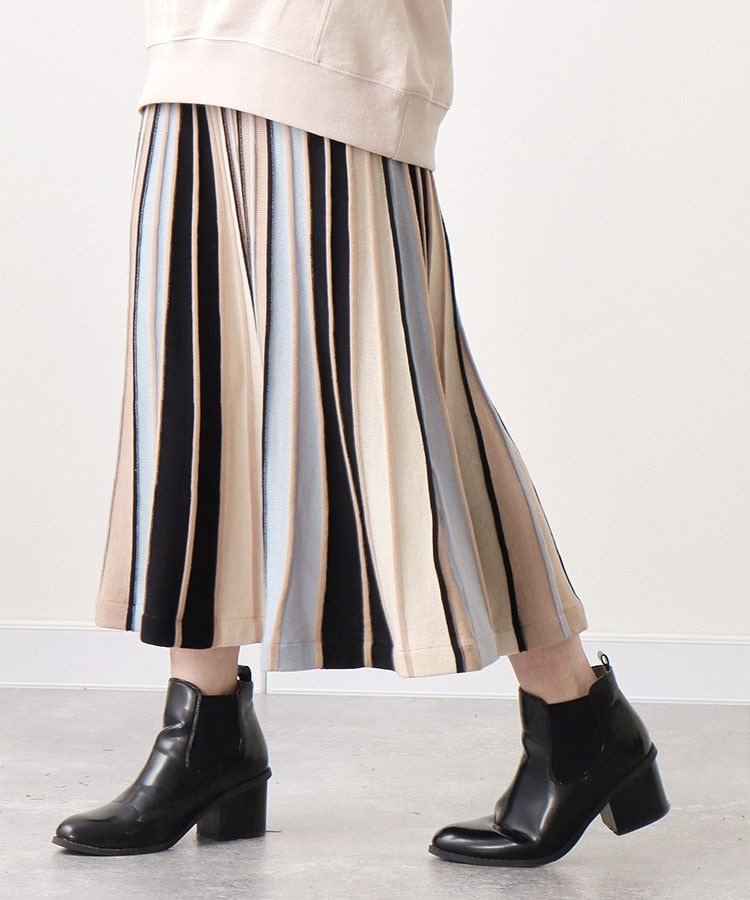 ハニーズ公式通販 ストライプニットスカート ボトムス Honeys Online Shop レディースファッション通販