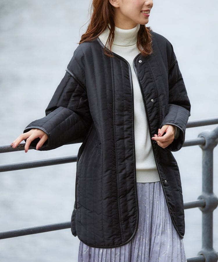 ハニーズ公式通販 縦キルトパイピングブルゾン アウター Honeys Online Shop レディースファッション通販 ハニーズ公式通販 縦キルトパイピングブルゾン アウター Honeys Online Shop レディースファッション通販