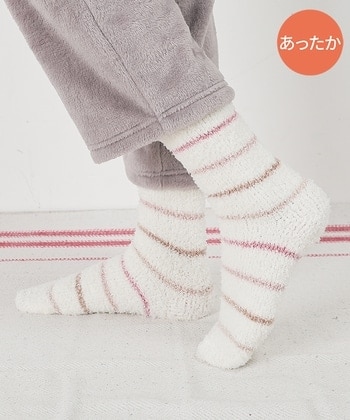 【Honeys公式 / ハニーズ】もこもこソックス レディース ピンクMix プチプラ 【Honeys公式 / ハニーズ】もこもこソックス レディース ピンクMix プチプラ