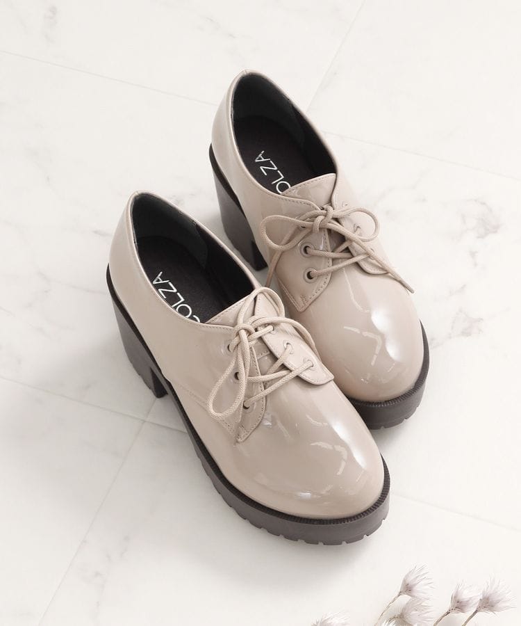 ハニーズ公式通販 厚底マニッシュシューズ 靴 Honeys Online Shop レディースファッション通販