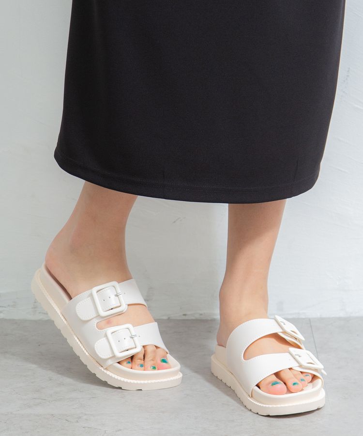 ハニーズ公式通販 ダブルベルトサンダル シューズ Honeys Online Shop レディースファッション通販