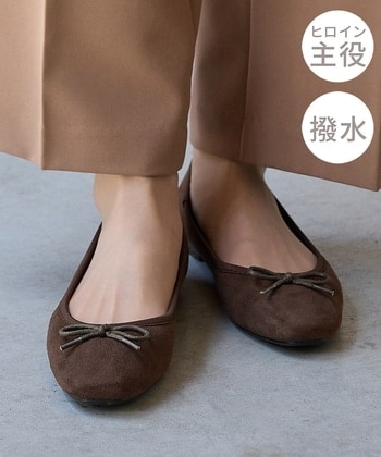 【Honeys公式 / ハニーズ】ヒロインバレエシューズ レディース 24.0 ダークブラウン プチプラ
