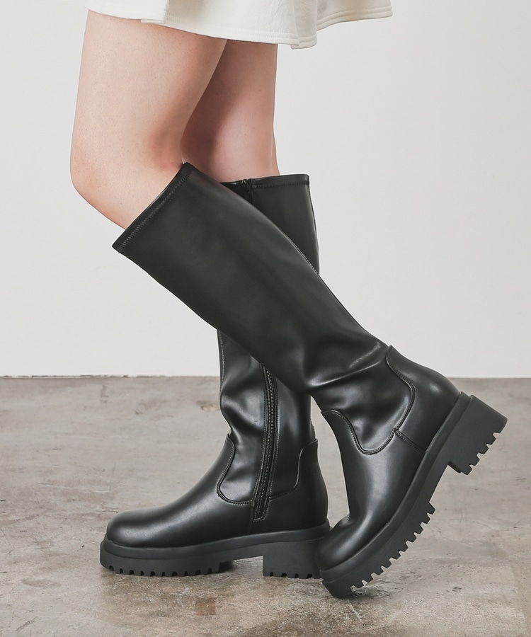 厚底ロングブーツ: シューズ｜ハニーズ公式通販