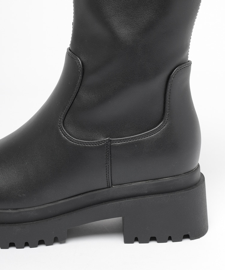 バニーブーツ　厚底　レインブーツ 厚底ロングブーツ: シューズ｜ハニーズ公式通販