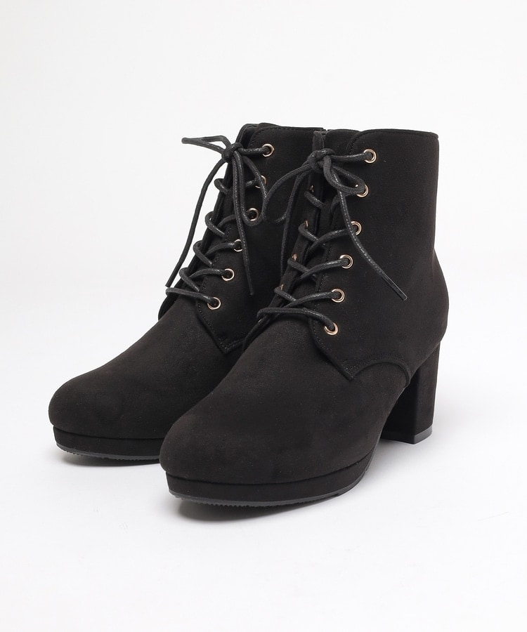 レースアップヒールブーツ: シューズ｜ハニーズ公式通販