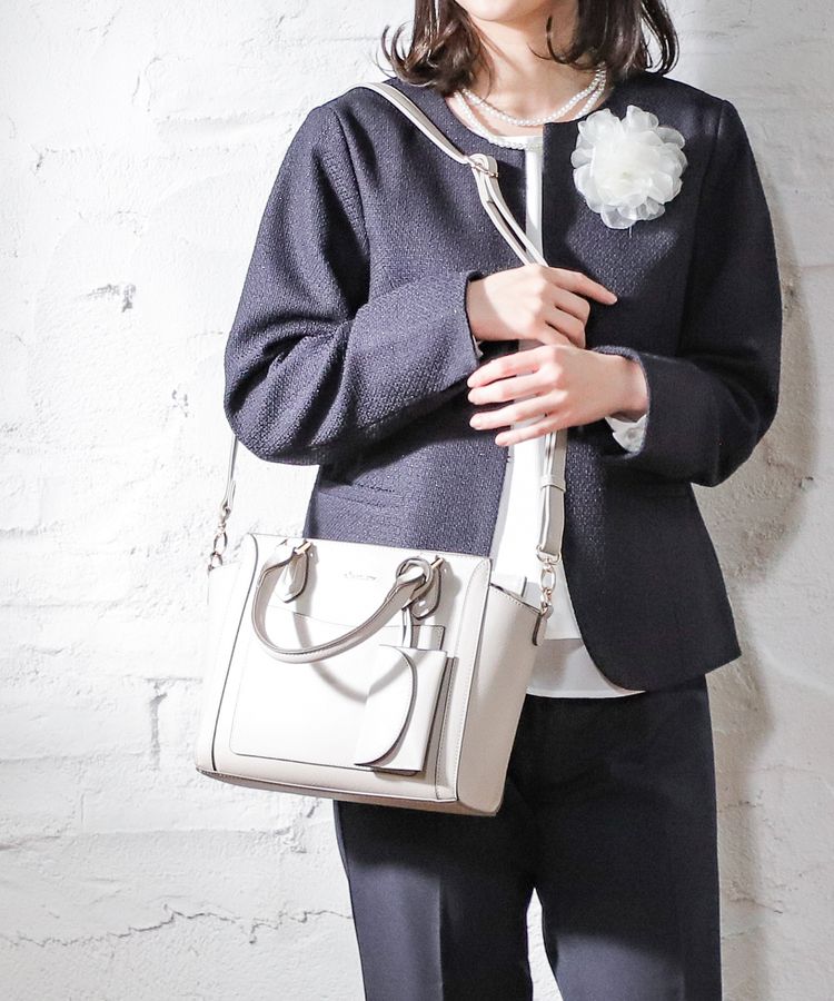 ハニーズ公式通販】ポーチ付ハンドＢａｇ: バッグ－Honeys Online Shop－レディースファッション通販