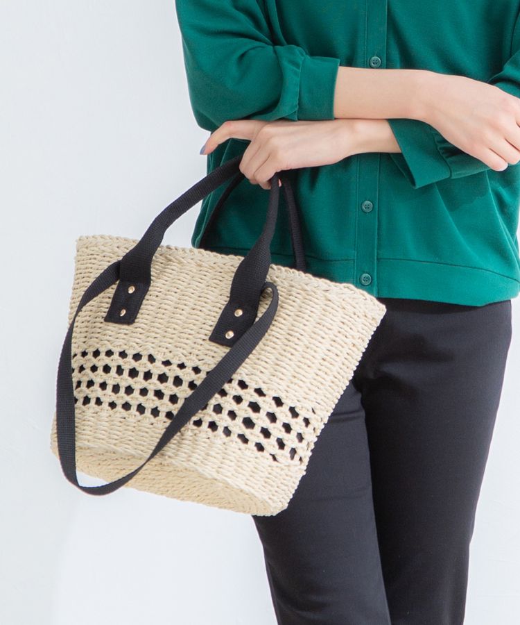 ハニーズ公式通販 雑材２ｗａｙトートｂａｇ バッグ Honeys Online Shop レディースファッション通販