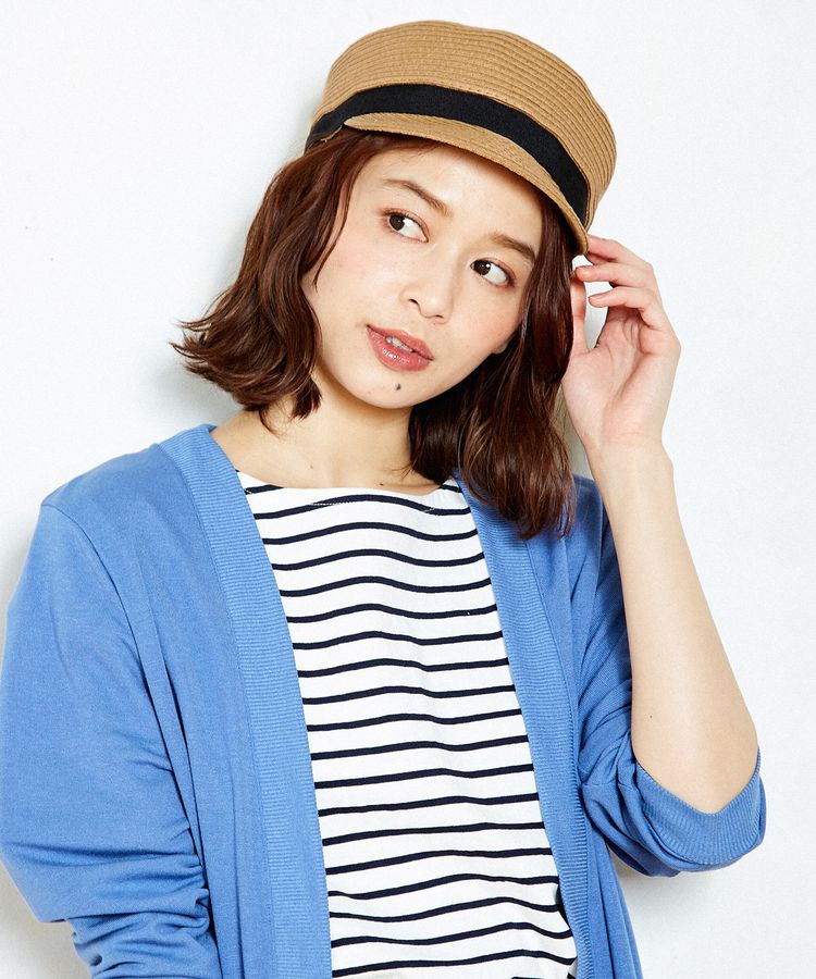 ハニーズ公式通販 雑材リボンキャスケット ファッショングッズ Honeys Online Shop レディースファッション通販