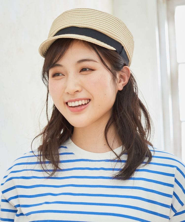 ハニーズ公式通販 雑材リボンキャスケット ファッショングッズ Honeys Online Shop レディースファッション通販