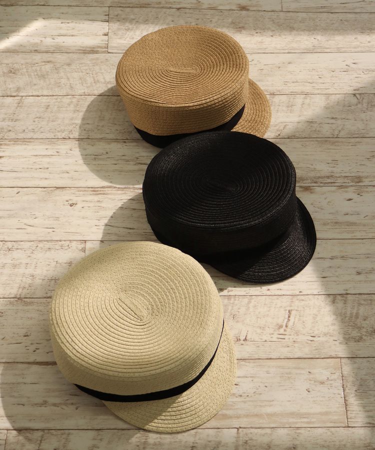 ハニーズ公式通販 雑材リボンキャスケット ファッショングッズ Honeys Online Shop レディースファッション通販