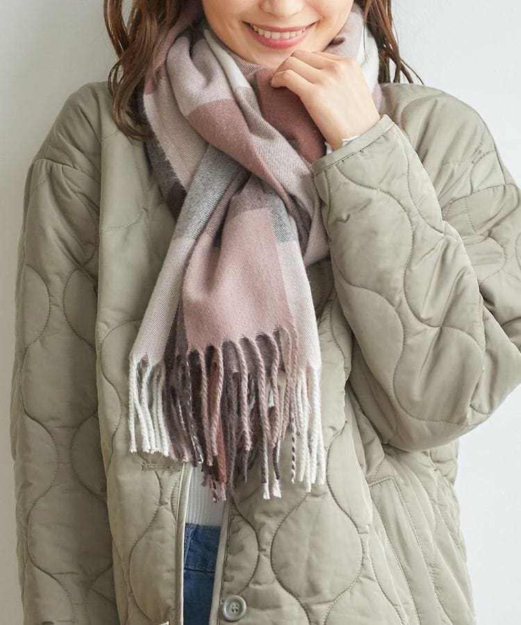 ハニーズ公式通販 ｅｃｏストール チェック ファッショングッズ Honeys Online Shop レディースファッション通販