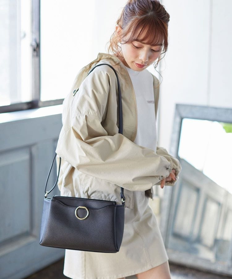 ハニーズ公式通販 リング付ショルダーｂａｇ バッグ Honeys Online Shop レディースファッション通販