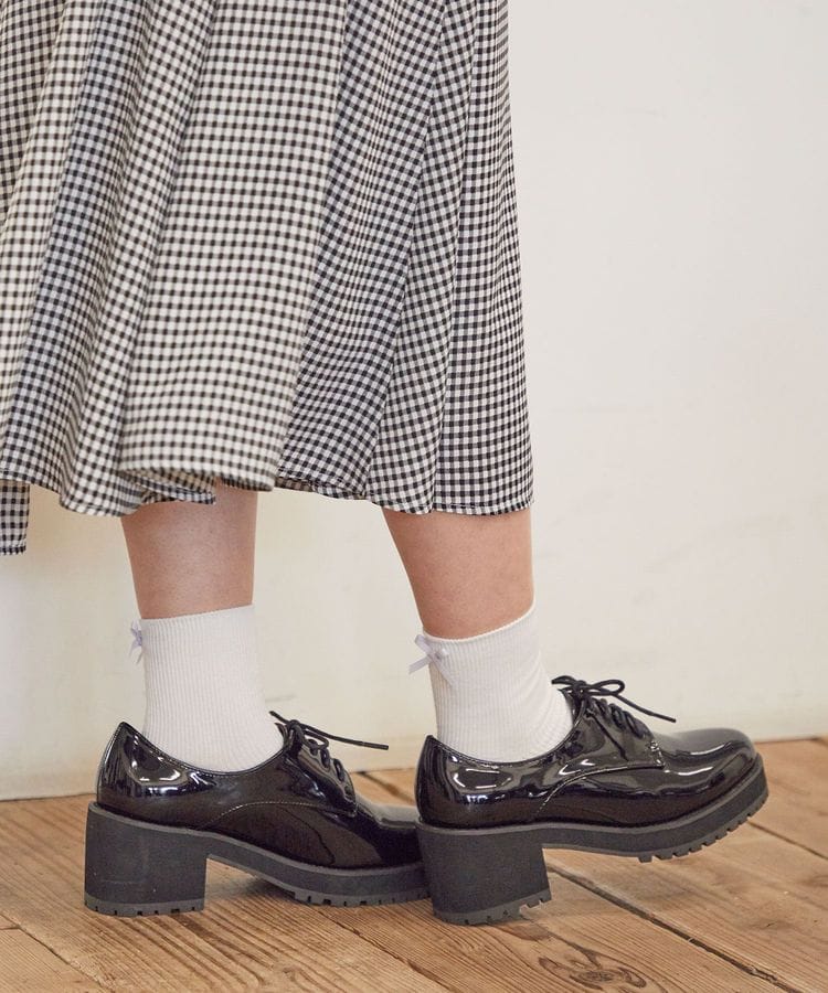 ハニーズ公式通販 バックリボンソックス ファッショングッズ Honeys Online Shop レディースファッション通販