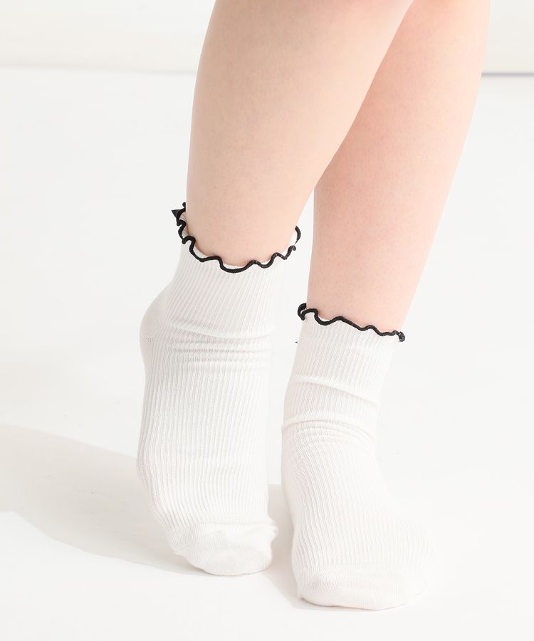 ハニーズ公式通販 リボン付メローソックス ファッショングッズ Honeys Online Shop レディースファッション通販 ハニーズ公式通販 リボン付メローソックス ファッショングッズ Honeys Online Shop レディースファッション通販