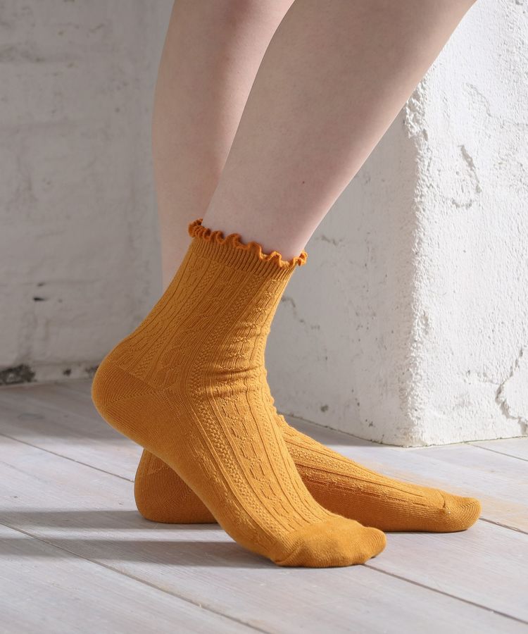 ハニーズ公式通販】ケーブル編メローソックス: ファッショングッズ－Honeys Online Shop－レディースファッション通販