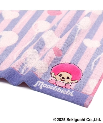 モンチッチ／ふうせんハートタオルハンカチ: ファッショングッズ