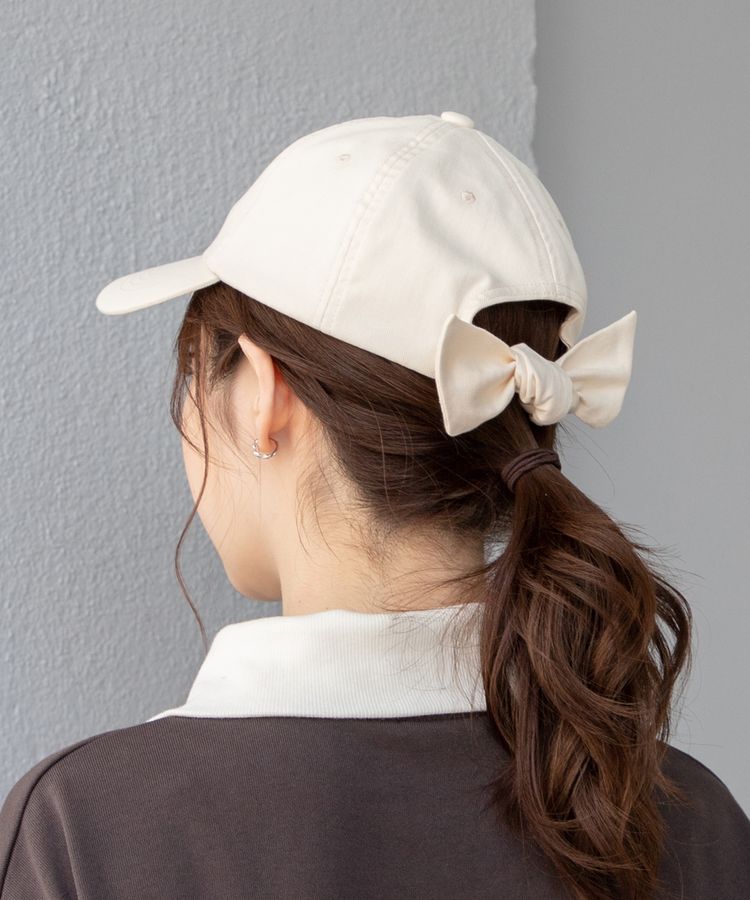 ハニーズ公式通販】バックリボンキャップ: ファッショングッズ-Honeys