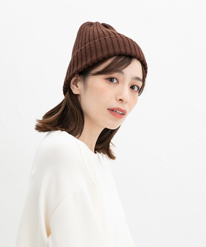 【Honeys公式 / ハニーズ】ニット帽 レディース ブラウン プチプラ