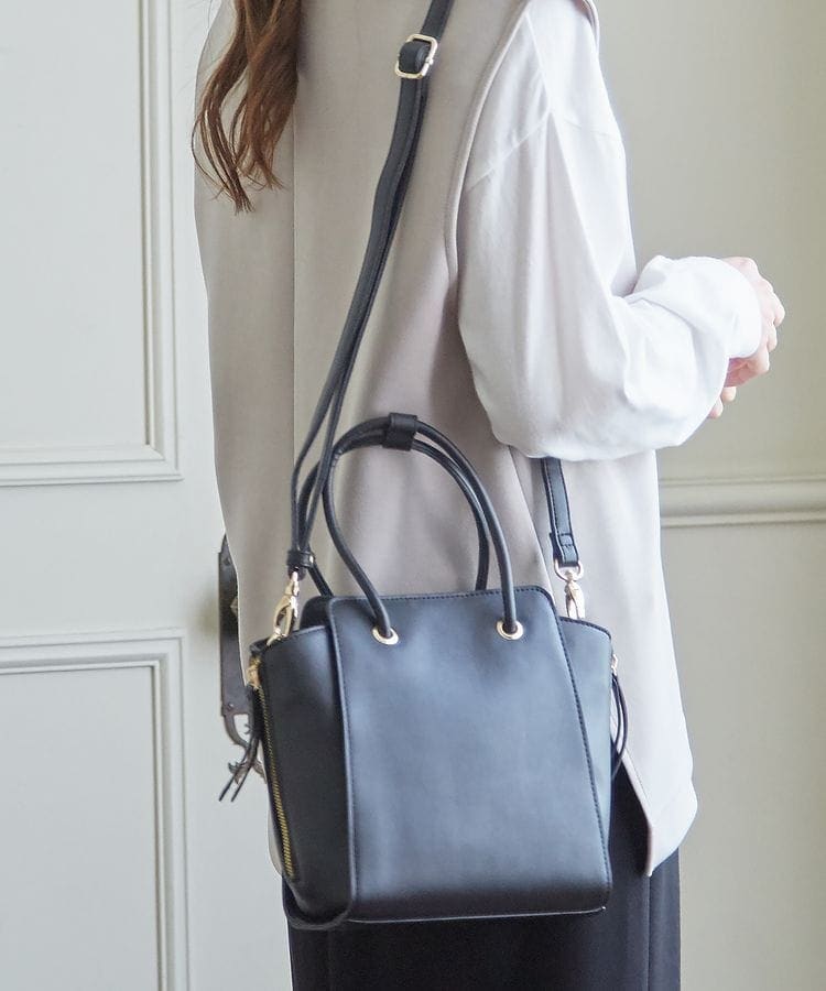 ハニーズ公式通販】サイドジップハンドBag: バッグ-Honeys Online
