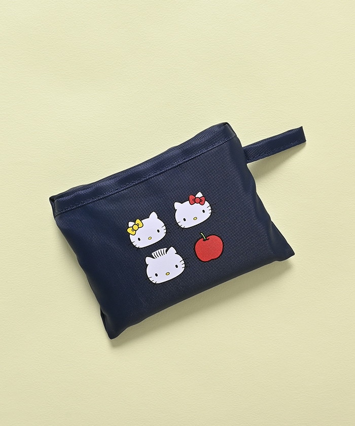 【Honeys公式 / ハニーズ】サンリオキャラクターズ/お弁当バッグ レディース ネイビー プチプラ 【Honeys公式 / ハニーズ】サンリオキャラクターズ/お弁当バッグ レディース ネイビー プチプラ