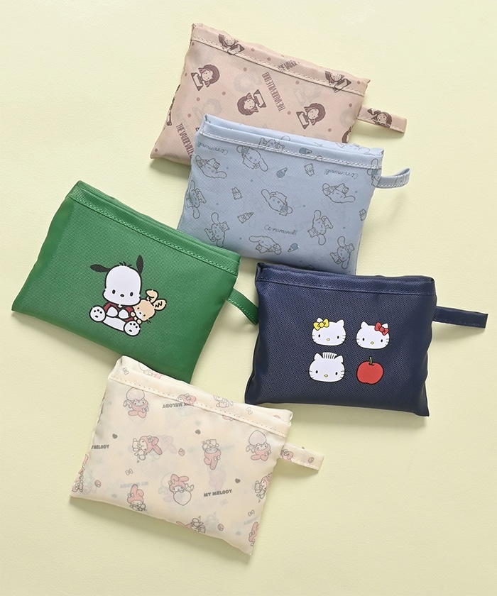 【Honeys公式 / ハニーズ】サンリオキャラクターズ/お弁当バッグ レディース グリーン プチプラ 【Honeys公式 / ハニーズ】サンリオキャラクターズ/お弁当バッグ レディース グリーン プチプラ