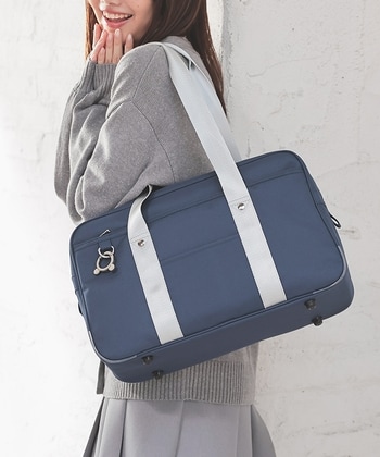 【Honeys公式 / ハニーズ】スクールバッグ レディース ネイビー プチプラ