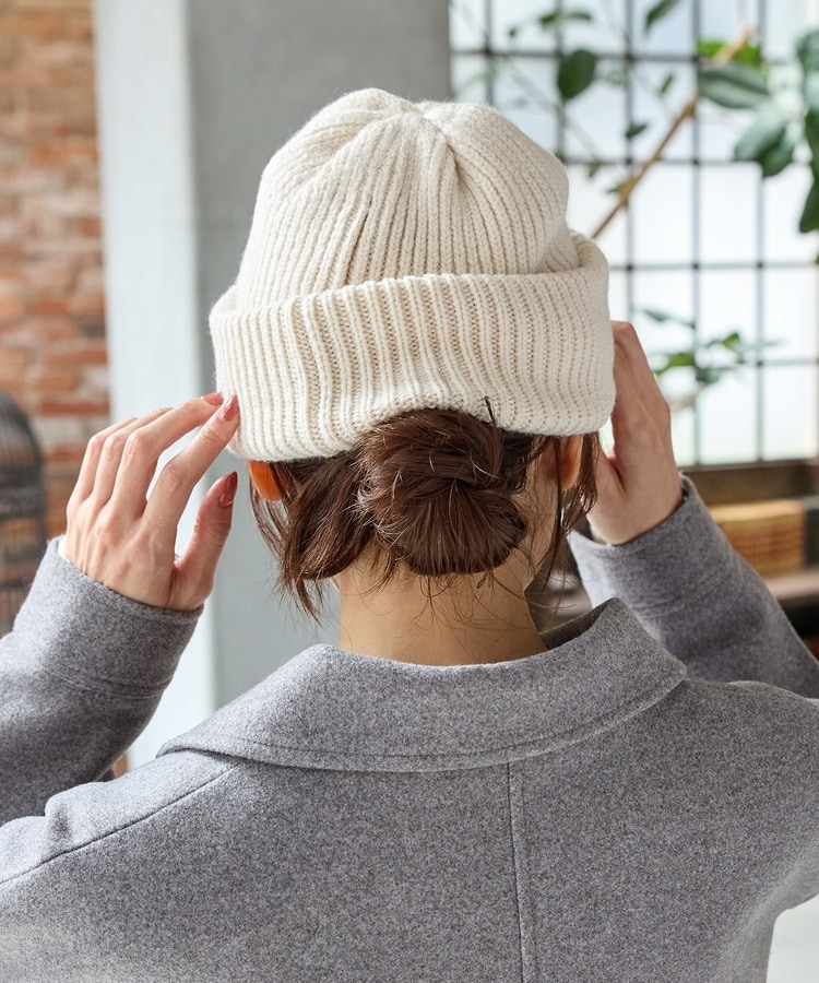 プレート付ニット帽: ファッショングッズ｜ハニーズ公式通販