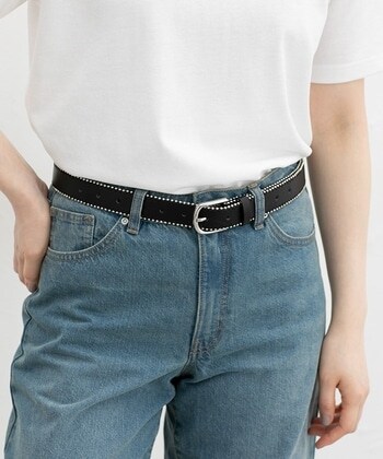 【Honeys公式 / ハニーズ】メタリックスタッズベルト レディース ブラック プチプラ 【Honeys公式 / ハニーズ】メタリックスタッズベルト レディース ブラック プチプラ