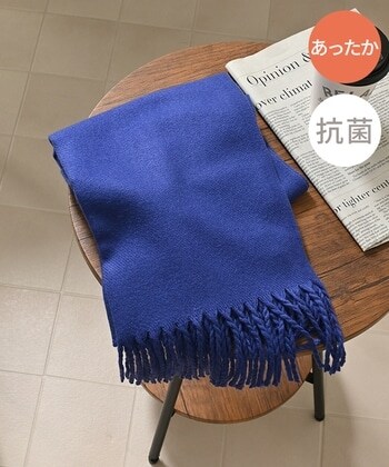 【Honeys公式 / ハニーズ】無地マフラー レディース ブルー プチプラ