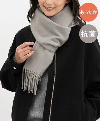 【Honeys公式 / ハニーズ】無地マフラー レディース 杢グレー プチプラ 【Honeys公式 / ハニーズ】無地マフラー レディース 杢グレー プチプラ