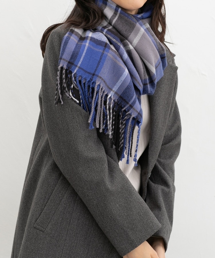 チェック柄ストール: ファッショングッズ｜ハニーズ公式通販