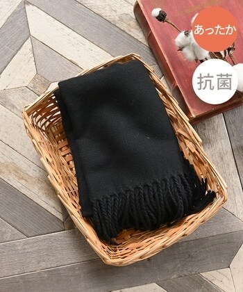 【Honeys公式 / ハニーズ】無地ストール レディース ブラック プチプラ