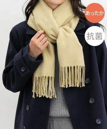 【Honeys公式 / ハニーズ】無地ストール レディース ライム プチプラ