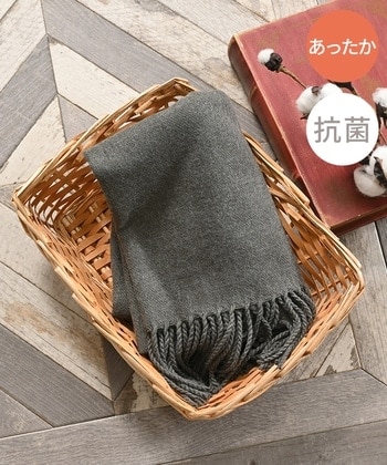 【Honeys公式 / ハニーズ】無地ストール レディース 杢チャコール プチプラ