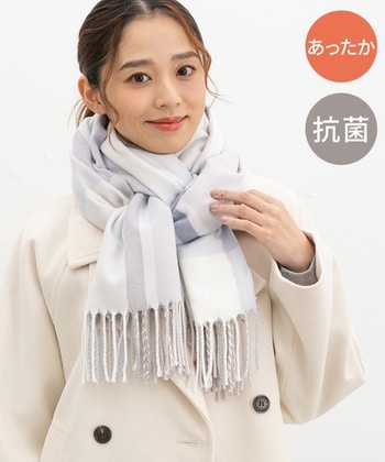 【Honeys公式 / ハニーズ】チェック柄ストール レディース オフチェック プチプラ