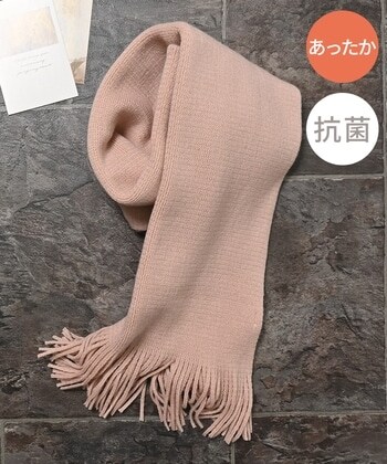 【Honeys公式 / ハニーズ】ニットマフラー レディース ピンク プチプラ