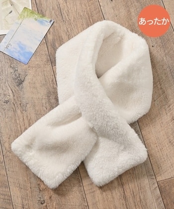 【Honeys公式 / ハニーズ】エコファーティペット レディース アイボリー プチプラ