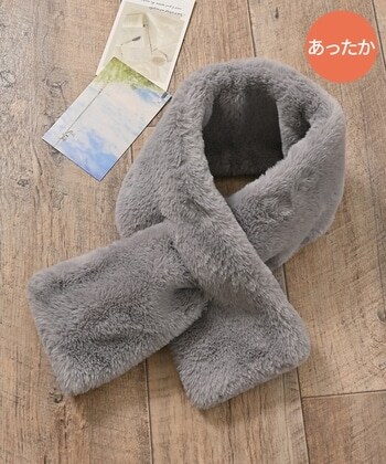 【Honeys公式 / ハニーズ】エコファーティペット レディース グレー プチプラ 【Honeys公式 / ハニーズ】エコファーティペット レディース グレー プチプラ