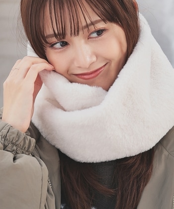 フェイクファースヌード: ファッショングッズ｜ハニーズ公式通販