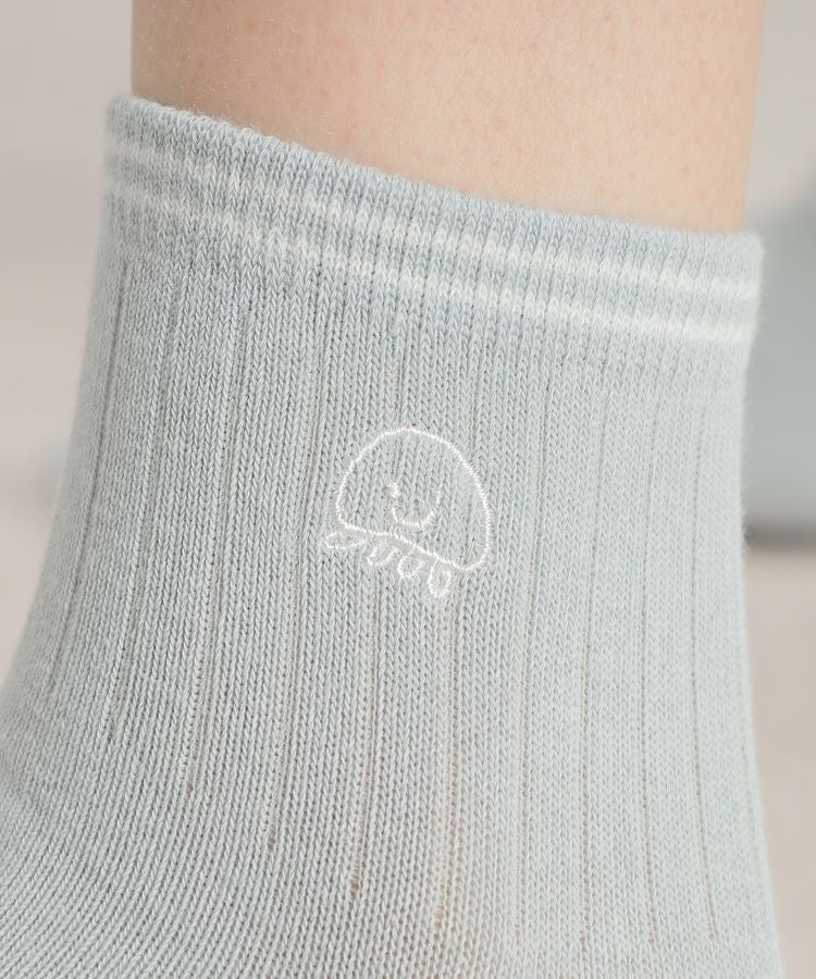 ライン入りワンポイントソックス: ファッショングッズ｜ハニーズ