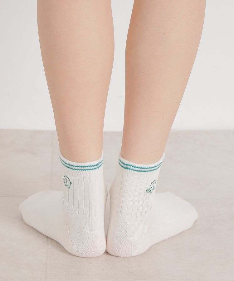 ライン入りワンポイントソックス: ファッショングッズ｜ハニーズ