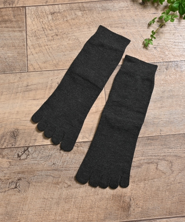 5本指クルー丈ソックス