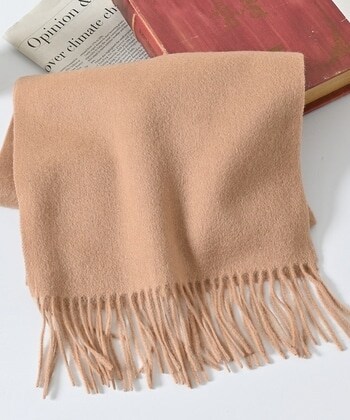 【Honeys公式 / ハニーズ】ウールマフラー レディース ベージュ プチプラ 【Honeys公式 / ハニーズ】ウールマフラー レディース ベージュ プチプラ