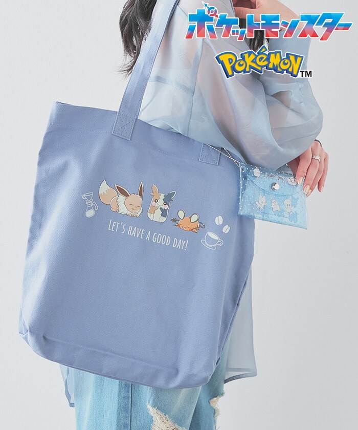 【Honeys公式 / ハニーズ】ポケモン/トート レディース ポケモン ブルー プチプラ 【Honeys公式 / ハニーズ】ポケモン/トート レディース ポケモン ブルー プチプラ