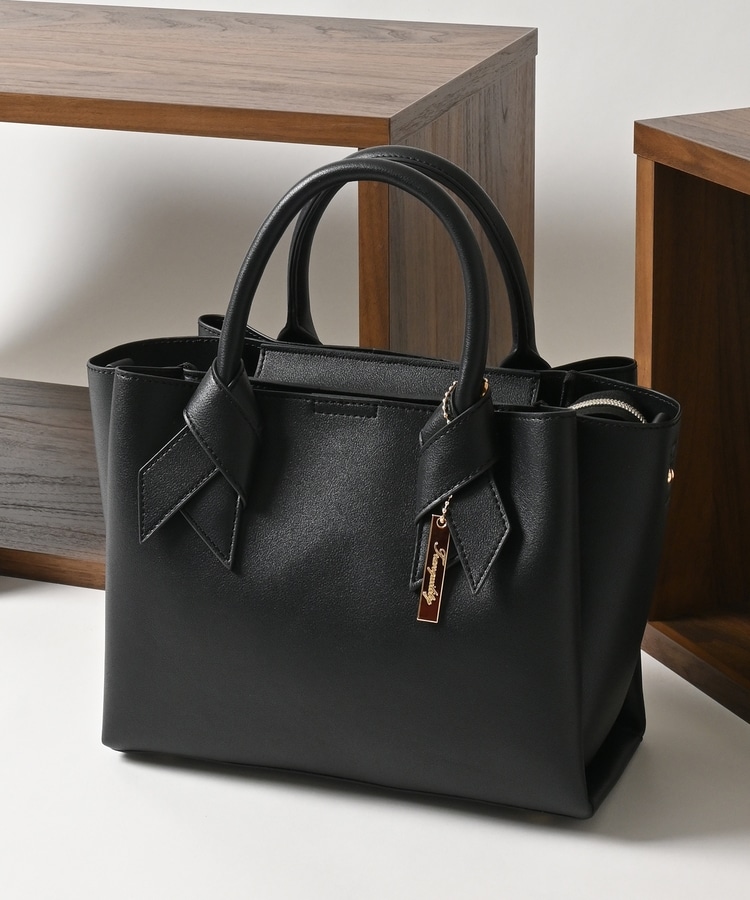 ハンドバッグ リボン風ハンドバッグ: バッグ｜ハニーズ公式通販