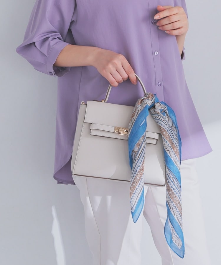 シルク混パネルスカーフ: ファッショングッズ｜ハニーズ公式通販