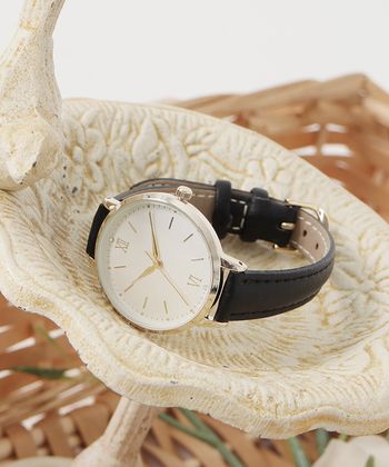 【Honeys公式 / ハニーズ】アヴェスウォッチ レディース ブラック プチプラ