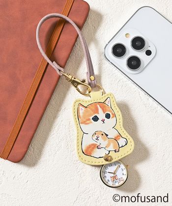 【Honeys公式 / ハニーズ】mofusandキーチェーウォッチ レディース ハムスターにゃん プチプラ 【Honeys公式 / ハニーズ】mofusandキーチェーウォッチ レディース ハムスターにゃん プチプラ