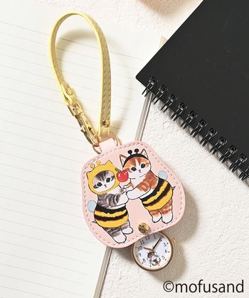 【Honeys公式 / ハニーズ】mofusandキーチェーウォッチ レディース ハチにゃん プチプラ 【Honeys公式 / ハニーズ】mofusandキーチェーウォッチ レディース ハチにゃん プチプラ
