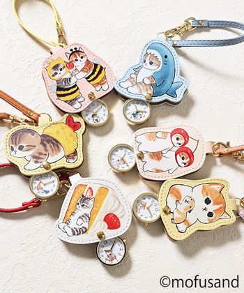【Honeys公式 / ハニーズ】mofusandキーチェーウォッチ レディース エビフライにゃん プチプラ 【Honeys公式 / ハニーズ】mofusandキーチェーウォッチ レディース エビフライにゃん プチプラ